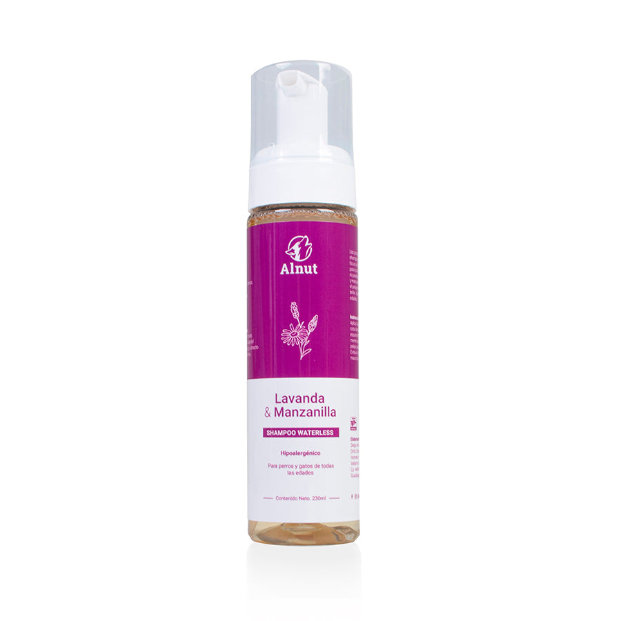 Shampoo seco Lavanda Manzanilla 230 ml Alnut