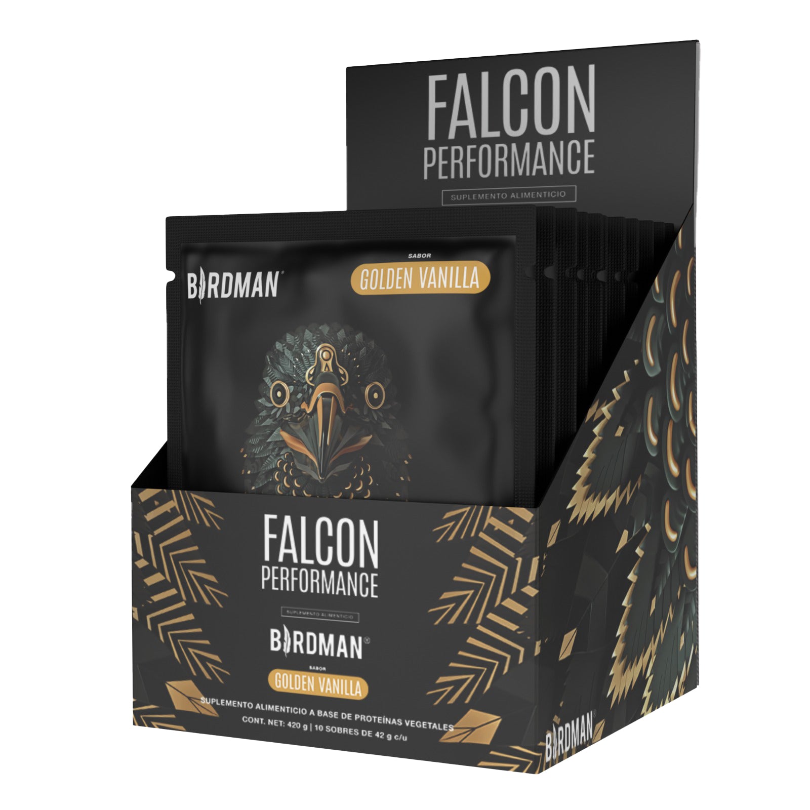 Falcon Performance Golden Vainilla Multipack 10 s 38 g Birdman