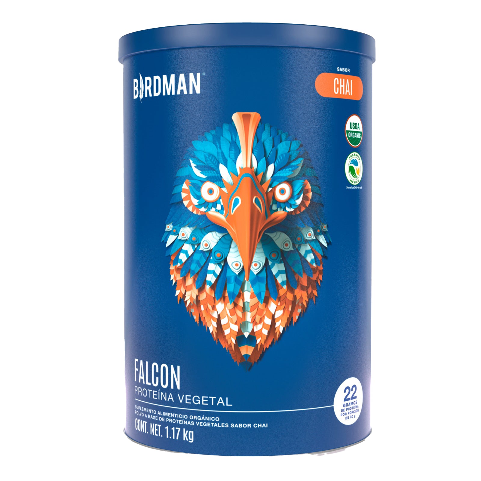 Falcon Proteína Vegetal Chai 1.17 kg Birdman