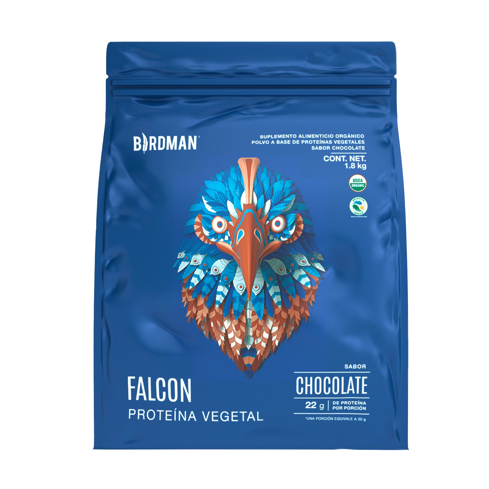 Falcon Proteína Vegetal Chocolate 1.8 kg Birdman