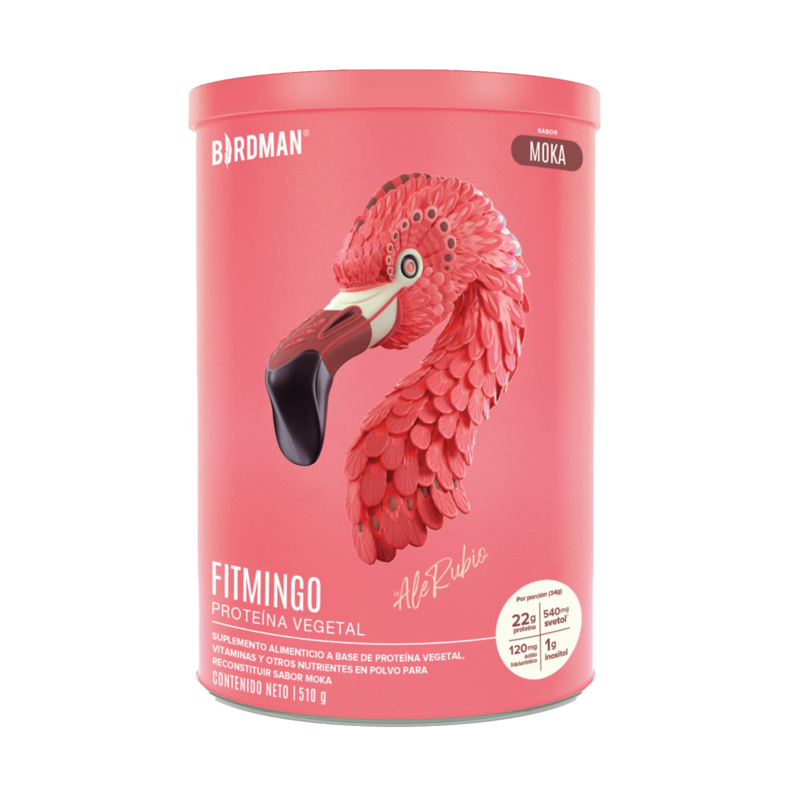 Fitmingo Proteína Vegetal Moka 510 gr Birdman