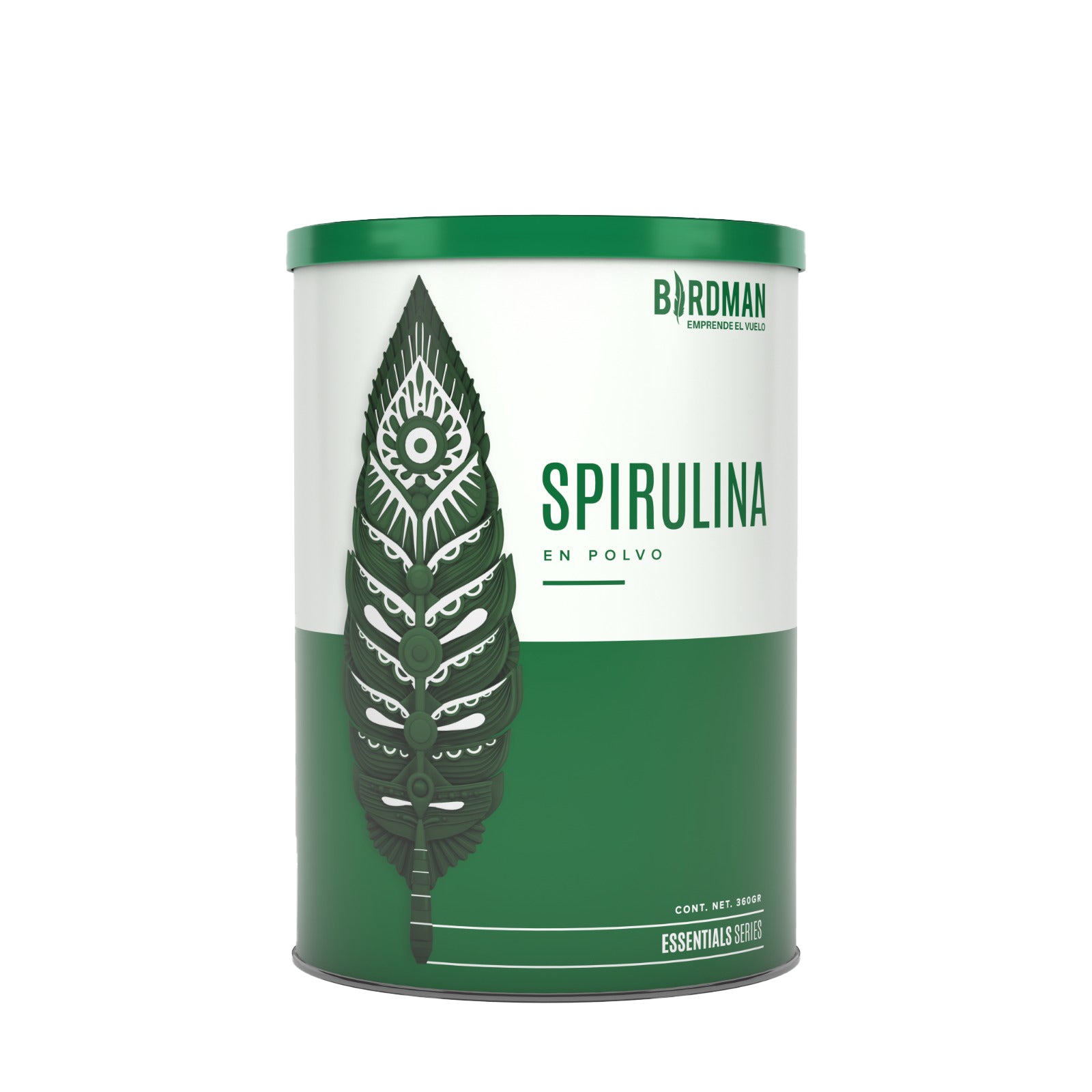 Spirulina en Polvo 360 gr Birdman