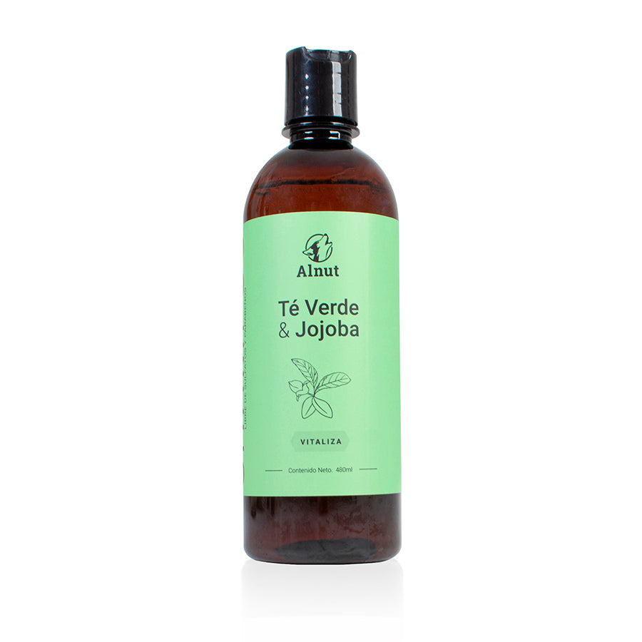 Shampoo Te verde Jojoba 480 ml Alnut